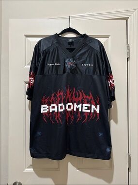 Minecraft x Very Cool Shirtz Bad Omen Jersey